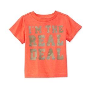 First Impressions Baby Boys' Real Deal Camo T-Shirt, Size 12 Months, Retail $13